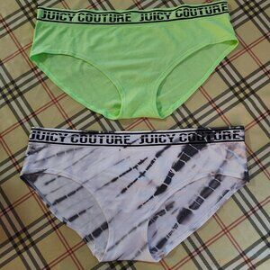 Juicy Couture Hip Hugger Seamless Comfy Panties Underwear 2 Pairs Size XL NWOT